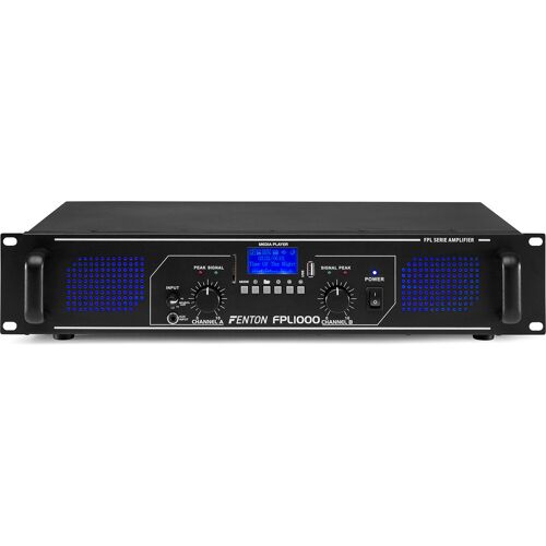 Fenton Fpl1000 Digital-Verstärker Blaue Led + Eq