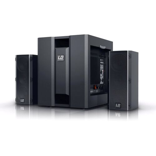 LD Systems Dave 8 Roadie Portables Pa-System Aktiv Mit 3 Kanal Mixer