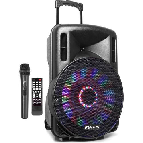 Fenton Ft15led Tragbares Soundsystem 15″ 800w