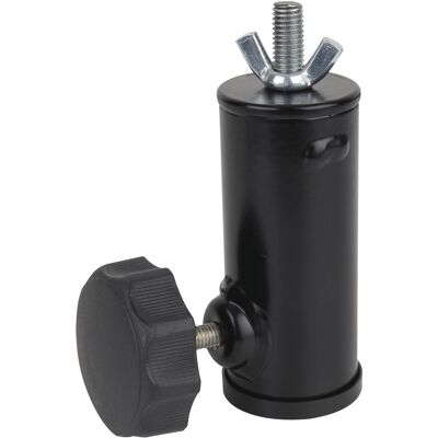 Showgear M10 Stativadapter Für Lautsprecherständer – Schwarz Showgear M10 Stativadapter Für Lautsprecherständer – Schwarz