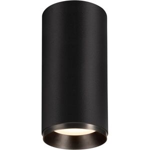 SLV NUMINOS® CL PHASE L, Indoor LED Deckenaufbauleuchte schwarz/schwarz 4000K 24° - Wand- und Deckenleuchten