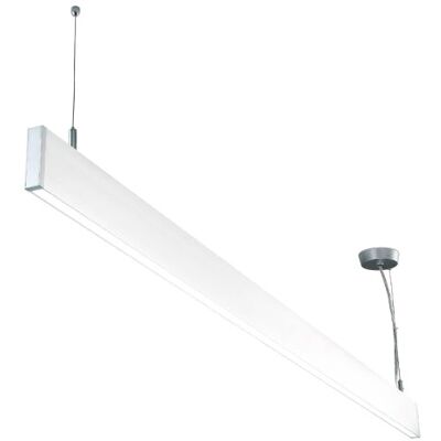 ISOLED Linear Hängeleuchte - 1200mm, 40W, Weiß - Innenbereich ISOLED Linear Hängeleuchte - 1200mm, 40W, Weiß - Innenbereich