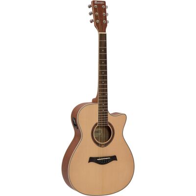 Dimavery Aw-420 Westerngitarre, Sapele,Natur Dimavery Aw-420 Westerngitarre, Sapele,Natur