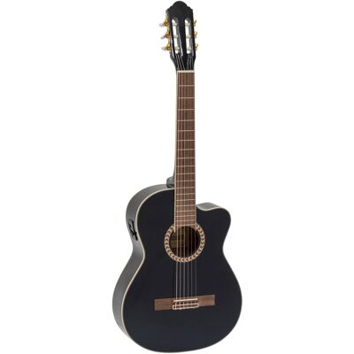 Dimavery Cn-600e Klassikgitarre, Schwarz Dimavery Cn-600e Klassikgitarre, Schwarz