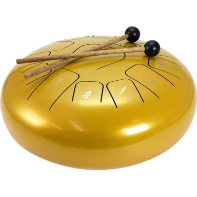 Dimavery Td-12, Steel Tongue Drum, Gold Dimavery Td-12, Steel Tongue Drum, Gold