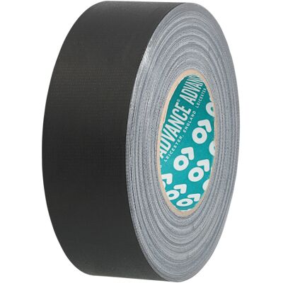 Advance Tapes At159 Hochwertiges Mattes Wasserfestes Gewebeband Mattschwarzes Gaffer-Klebeband – 50 Advance Tapes At159 Hochwertiges Mattes Wasserfestes Gewebeband Mattschwarzes Gaffer-Klebeband – 50