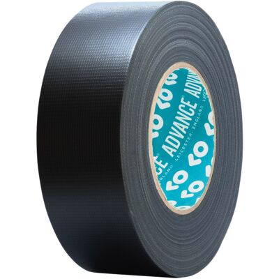 Advance Tapes At175 Industrielles Wasserfestes Gewebeband Mattschwarzes Klebeband – 50 Mm / 50 M Advance Tapes At175 Industrielles Wasserfestes Gewebeband Mattschwarzes Klebeband – 50 Mm / 50 M