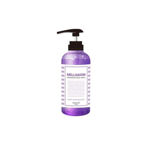 Mellsavon - Deodorant Body Wash Sweet White Bouquet - 477g