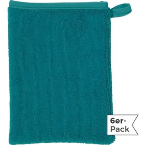 Erwin Müller Abschminkhandschuh im 6er-Pack gruen#blau 15x21 cm