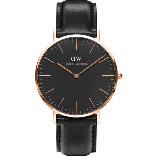 Daniel Wellington Herrenuhr Classic Black DW.DW00100127 Edelstahl