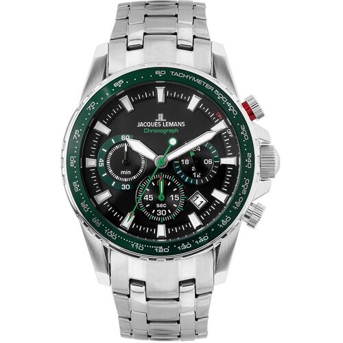 Jacques Lemans Chronograph Liverpool 1-2099F Edelstahl