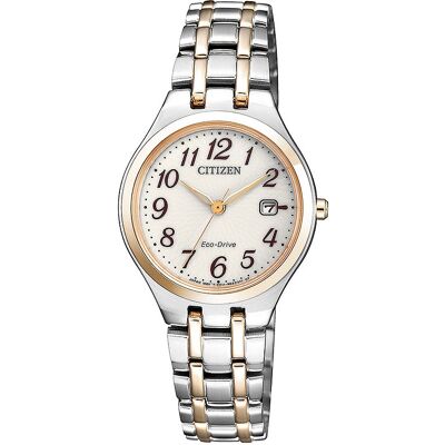 Citizen Damenuhr Elegant Eco Drive EW2486-87A Edelstahl Citizen Damenuhr Elegant Eco Drive EW2486-87A Edelstahl
