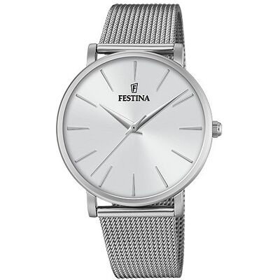 Festina Damenuhr Klassik F20475/1 Edelstahl Festina Damenuhr Klassik F20475/1 Edelstahl