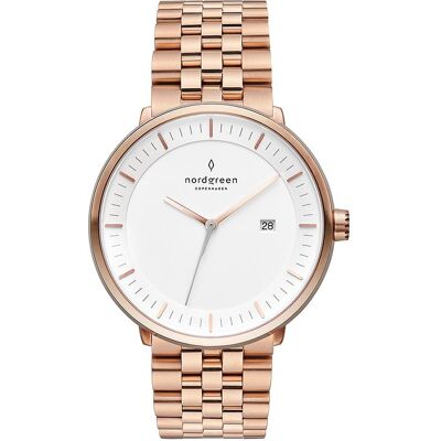 Nordgreen Herrenuhr PH36RG5LROXX Edelstahl Nordgreen Herrenuhr PH36RG5LROXX Edelstahl