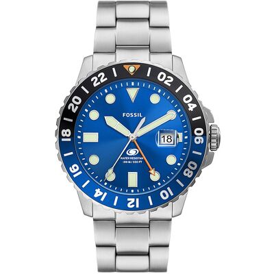 Fossil Herrenuhr Fossil Blue FS5991 Edelstahl Fossil Herrenuhr Fossil Blue FS5991 Edelstahl