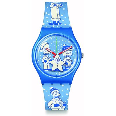 Swatch Unisexuhr XM2023 SO28Z126 Kunststoff Swatch Unisexuhr XM2023 SO28Z126 Kunststoff
