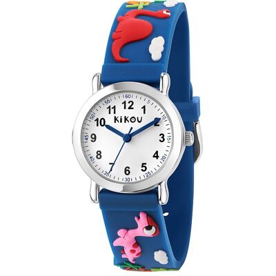 KIKOU Kinderuhr 89149827 Edelstahl KIKOU Kinderuhr 89149827 Edelstahl