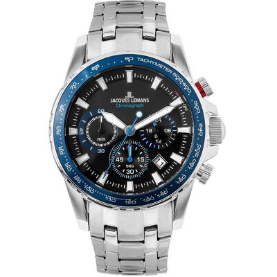 Jacques Lemans Chronograph Liverpool 1-2099E Edelstahl Jacques Lemans Chronograph Liverpool 1-2099E Edelstahl