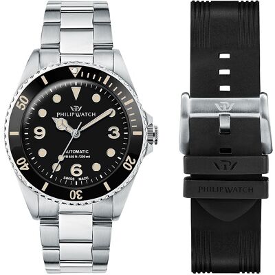 Philip Watch Uhren-Set inkl. Wechselarmband Caribe Diving R8223216008 Philip Watch Uhren-Set inkl. Wechselarmband Caribe Diving R8223216008