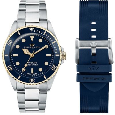 Philip Watch Uhren-Set inkl. Wechselarmband Caribe Diving R8223597031 Philip Watch Uhren-Set inkl. Wechselarmband Caribe Diving R8223597031