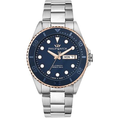 Philip Watch Herrenuhr Caribe Diving R8223597033 Edelstahl Philip Watch Herrenuhr Caribe Diving R8223597033 Edelstahl