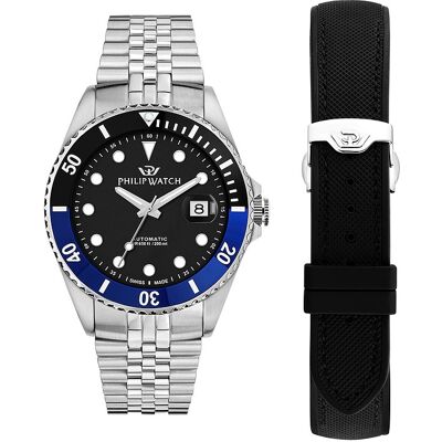 Philip Watch Uhren-Set inkl. Wechselarmband Caribe Diving R8223597037 Philip Watch Uhren-Set inkl. Wechselarmband Caribe Diving R8223597037