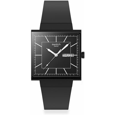 Swatch Unisexuhr 2408 SWATCH ESSENTIALS SO34B701 Kunststoff Swatch Unisexuhr 2408 SWATCH ESSENTIALS SO34B701 Kunststoff