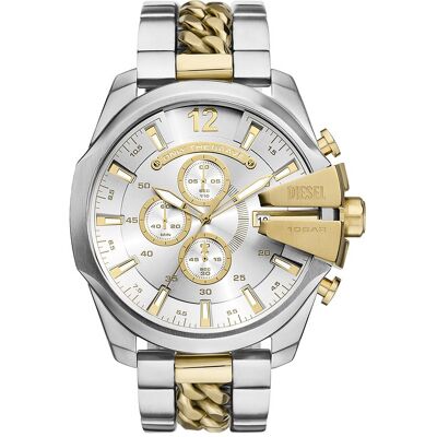 Diesel Chronograph MEGA CHIEF DZ4672 Edelstahl Diesel Chronograph MEGA CHIEF DZ4672 Edelstahl