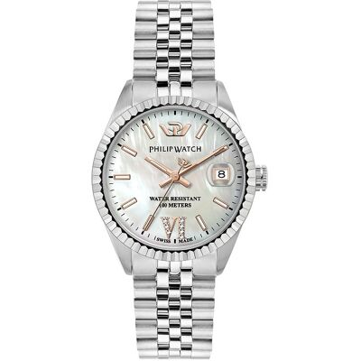 Philip Watch Damenuhr Caribe R8253597672 Edelstahl Philip Watch Damenuhr Caribe R8253597672 Edelstahl