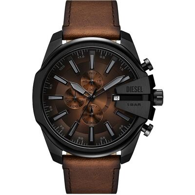 Diesel Chronograph Mega Chief Slim DZ4692 Edelstahl Diesel Chronograph Mega Chief Slim DZ4692 Edelstahl