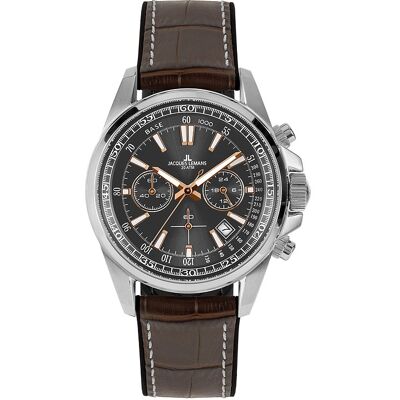 Jacques Lemans Chronograph Liverpool 1-2117W Edelstahl Jacques Lemans Chronograph Liverpool 1-2117W Edelstahl