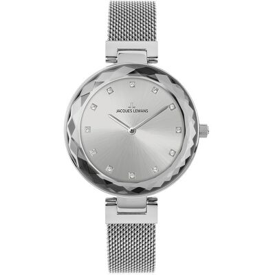 Jacques Lemans Damenuhr Milano 1-2139B Edelstahl Jacques Lemans Damenuhr Milano 1-2139B Edelstahl
