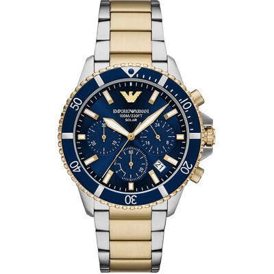 Emporio Armani Chronograph Holiday 2025 AR11740 Edelstahl Emporio Armani Chronograph Holiday 2025 AR11740 Edelstahl