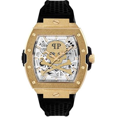 Philipp Plein Herrenuhr The Skeleton Frosted PWJFA1025 Edelstahl Philipp Plein Herrenuhr The Skeleton Frosted PWJFA1025 Edelstahl