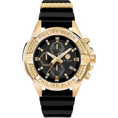 Philipp Plein Herrenuhr The Skull Chrono PWWFA0225 Edelstahl Philipp Plein Herrenuhr The Skull Chrono PWWFA0225 Edelstahl