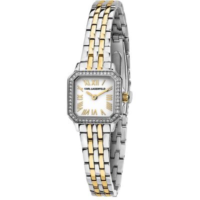 Karl Lagerfeld Damenuhr Icon Square Mini R0553111503 Edelstahl Karl Lagerfeld Damenuhr Icon Square Mini R0553111503 Edelstahl