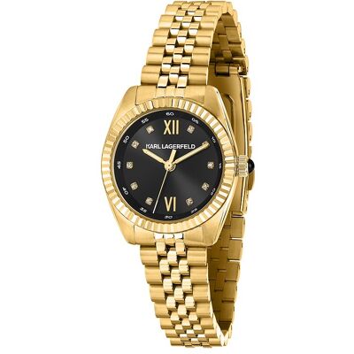 Karl Lagerfeld Damenuhr Timeless Code Mini R0553109502 Edelstahl Karl Lagerfeld Damenuhr Timeless Code Mini R0553109502 Edelstahl