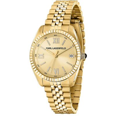 Karl Lagerfeld Damenuhr Timeless Code R0553108504 Edelstahl Karl Lagerfeld Damenuhr Timeless Code R0553108504 Edelstahl