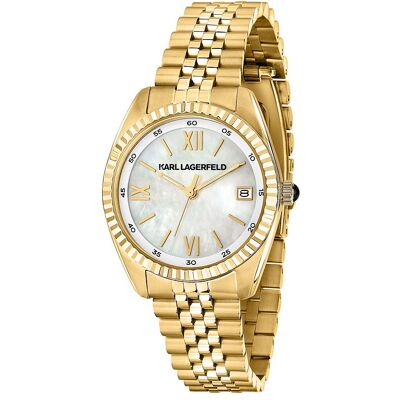 Karl Lagerfeld Damenuhr Timeless Code R0553108505 Edelstahl Karl Lagerfeld Damenuhr Timeless Code R0553108505 Edelstahl