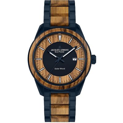 Jacques Lemans Herrenuhr Eco Power 1-2116M Edelstahl Jacques Lemans Herrenuhr Eco Power 1-2116M Edelstahl