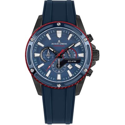 Jacques Lemans Chronograph Sport 1-2141B Edelstahl Jacques Lemans Chronograph Sport 1-2141B Edelstahl