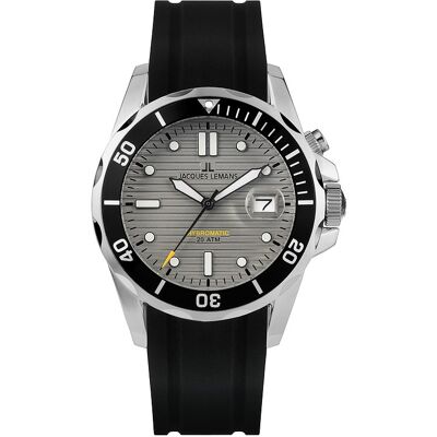 Jacques Lemans Herrenuhr Hybromatic 1-2170B Edelstahl Jacques Lemans Herrenuhr Hybromatic 1-2170B Edelstahl