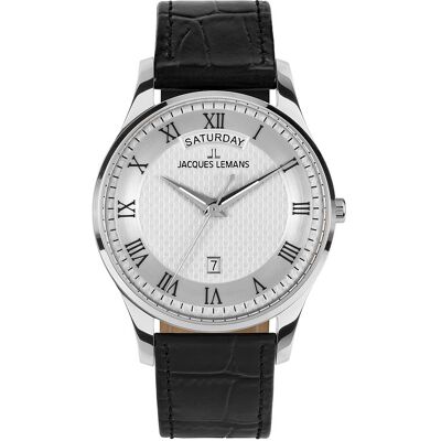 Jacques Lemans Herrenuhr Classic 1-2193M Edelstahl Jacques Lemans Herrenuhr Classic 1-2193M Edelstahl
