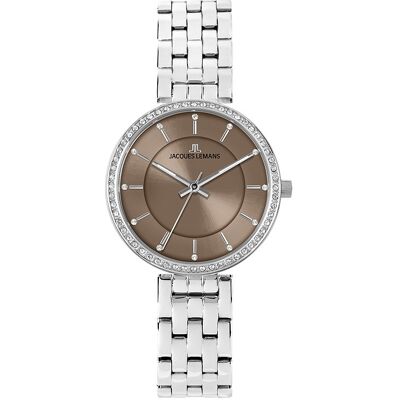 Jacques Lemans Damenuhr Elegance 1-2212B Edelstahl Jacques Lemans Damenuhr Elegance 1-2212B Edelstahl