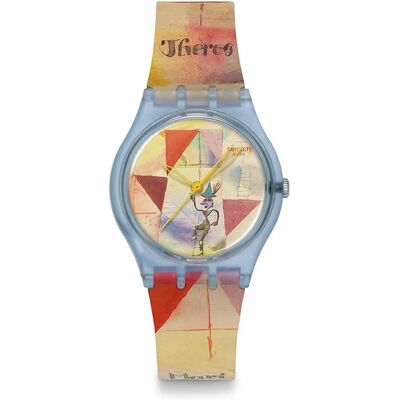 Swatch Unisexuhr 2601 SWATCH X GUGGENHEIM SO28Z703 Kunststoff Swatch Unisexuhr 2601 SWATCH X GUGGENHEIM SO28Z703 Kunststoff