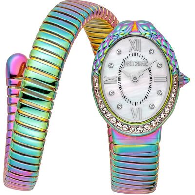 Just Cavalli Damenuhr Signature Snake JC1L390M0075 Edelstahl Just Cavalli Damenuhr Signature Snake JC1L390M0075 Edelstahl
