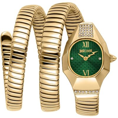 Just Cavalli Damenuhr Signature Snake JC1L397M0045 Edelstahl Just Cavalli Damenuhr Signature Snake JC1L397M0045 Edelstahl