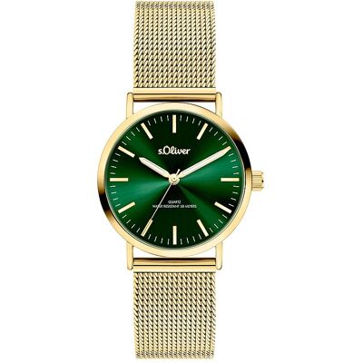 s.Oliver Damenuhr Classic Mesh Small SO-4548-MQ Edelstahl s.Oliver Damenuhr Classic Mesh Small SO-4548-MQ Edelstahl