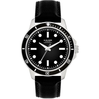 s.Oliver Herrenuhr Klassisch & Elegant SO-4425-LQ Metall s.Oliver Herrenuhr Klassisch & Elegant SO-4425-LQ Metall