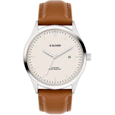s.Oliver Herrenuhr Klassisch & Elegant SO-4426-LQ Metall s.Oliver Herrenuhr Klassisch & Elegant SO-4426-LQ Metall